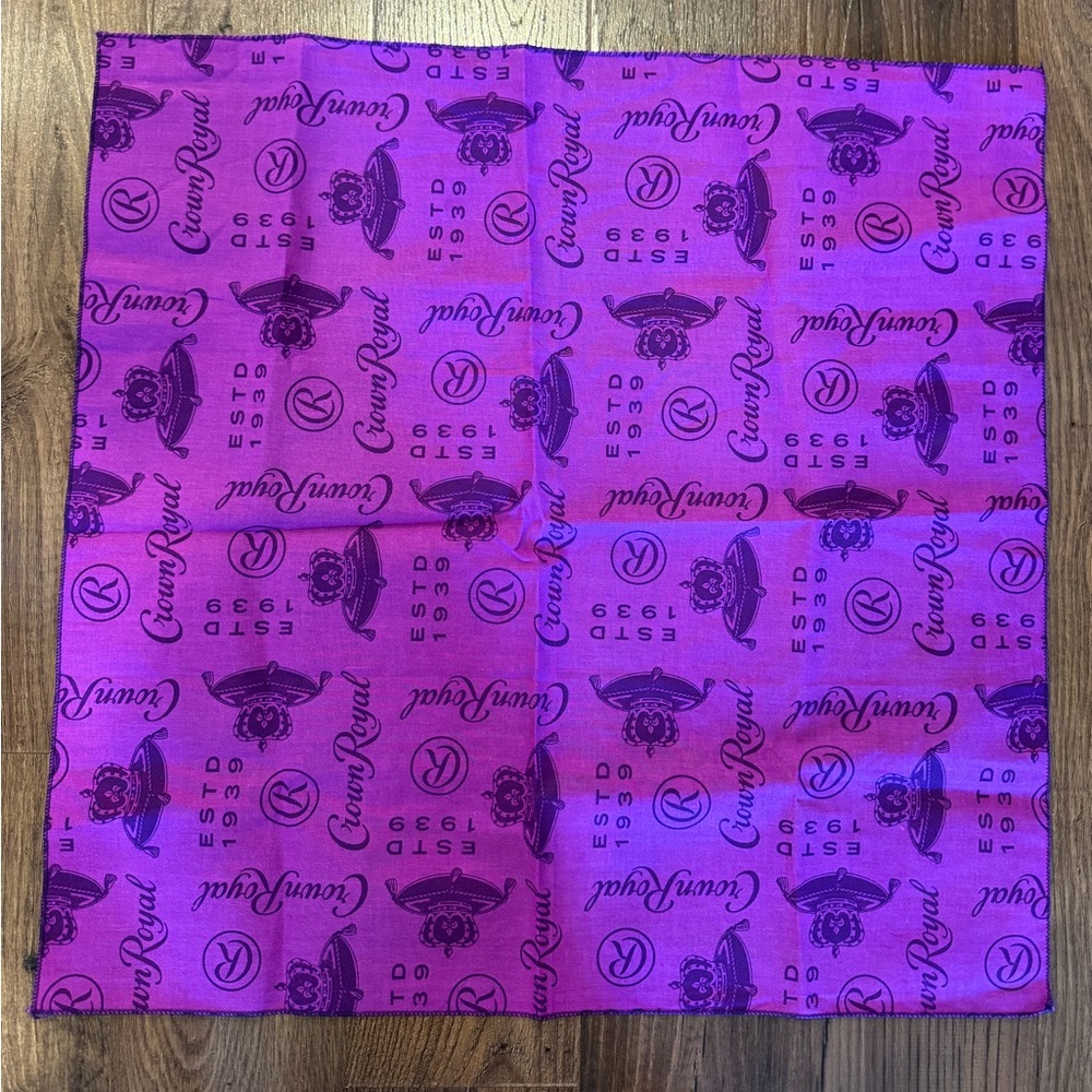 Crown Royal Bandana Purple